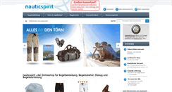 Desktop Screenshot of nauticspirit.com