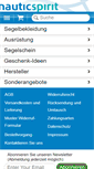 Mobile Screenshot of nauticspirit.com